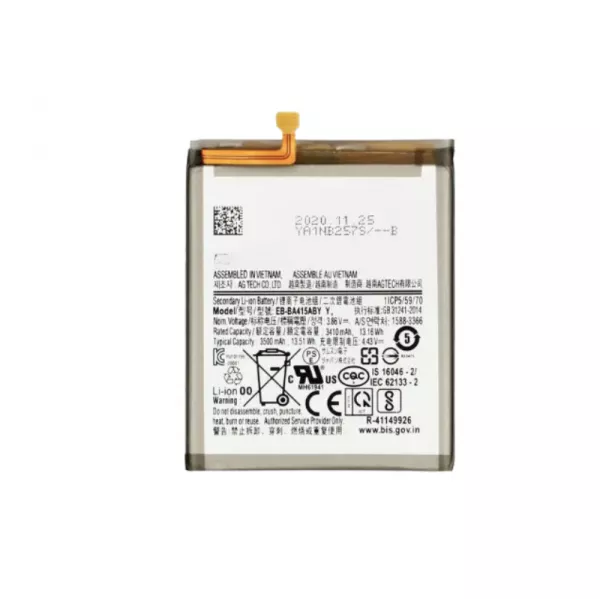 Batterie interne pour SAMSUNG A41 (A415) EB-BA415ABY G�n�rique