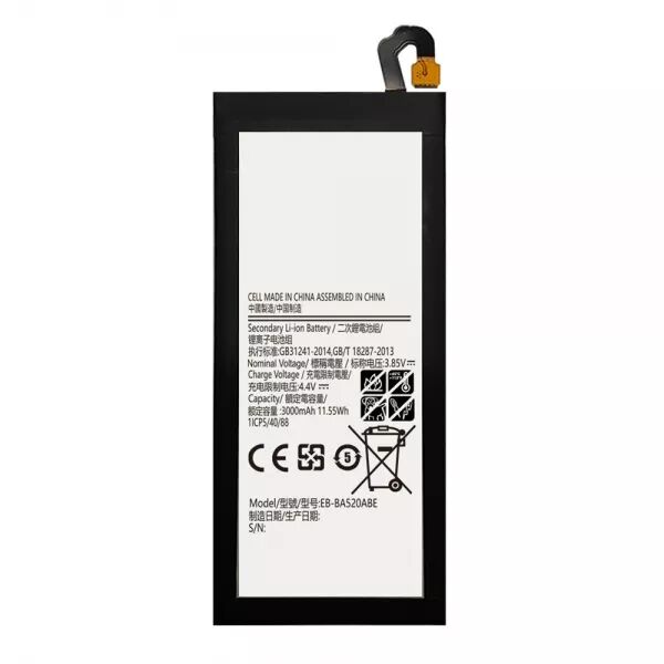 Batterie interne pour SAMSUNG A5 2017 EB-BA520ABE GENERIQUE