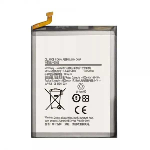 Batterie interne pour SAMSUNG A70 EB-BA705ABU GENERIQUE