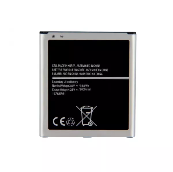 Batterie interne pour SAMSUNG J3 2016/ J320/ G530/ J327/ J5/ G531/ A2 Core/ J500/ J250/ J3 2018/ J2 2016 / J2 PRO 2016 / J2 2018/ J2 PRO 2018/ J5 2015/ J2 Prime EB-BG530BBC G�n�rique