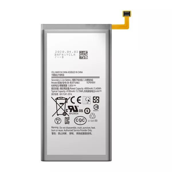 Batterie interne pour SAMSUNG S10 Plus EB-BG975ABU GENERIQUE
