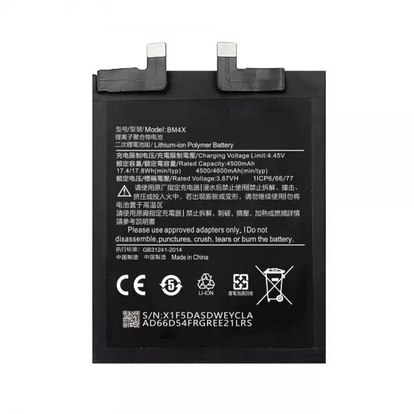 Batterie interne pour XIAOMI 11/11 5G BM4X G�n�rique