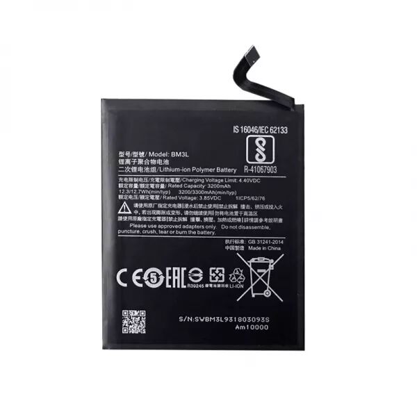 Batterie interne pour XIAOMI Mi 9 BM3L G�n�rique