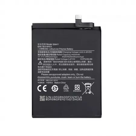 Batterie interne pour XIAOMI Poco F3 / Redmi K40 / Redmi K40 Pro BM4Y Générique
