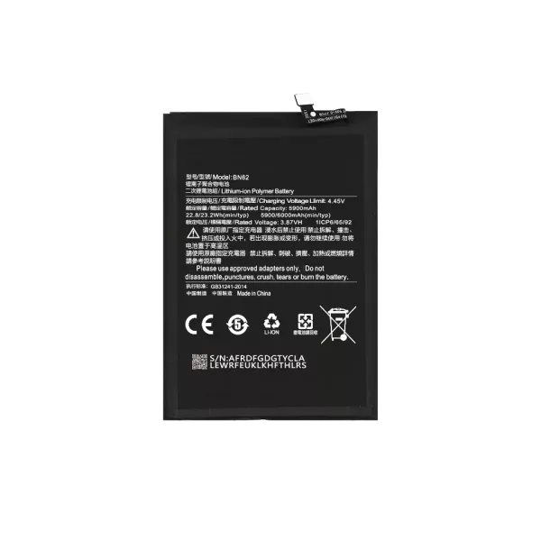 Batterie interne pour XIAOMI Poco M3 / Redmi 9 4G / 9T BN62 GENERIQUE