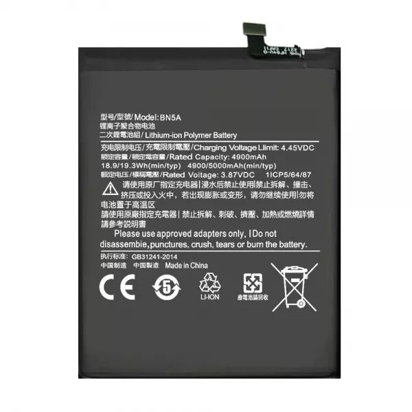 Batterie interne pour XIAOMI Poco M3 Pro 5G/ Redmi 10 5G 2022 BN5A G�n�rique
