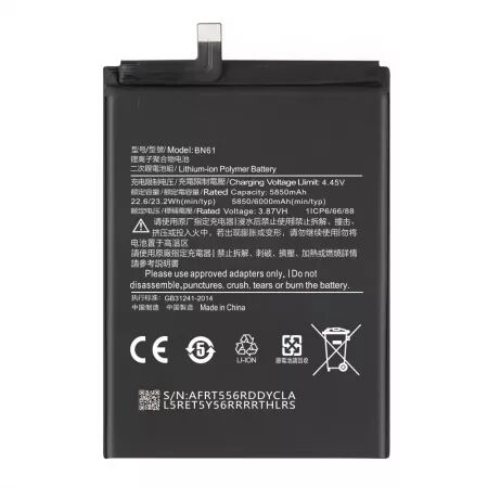 Batterie interne pour XIAOMI Poco X3 BN61 Générique