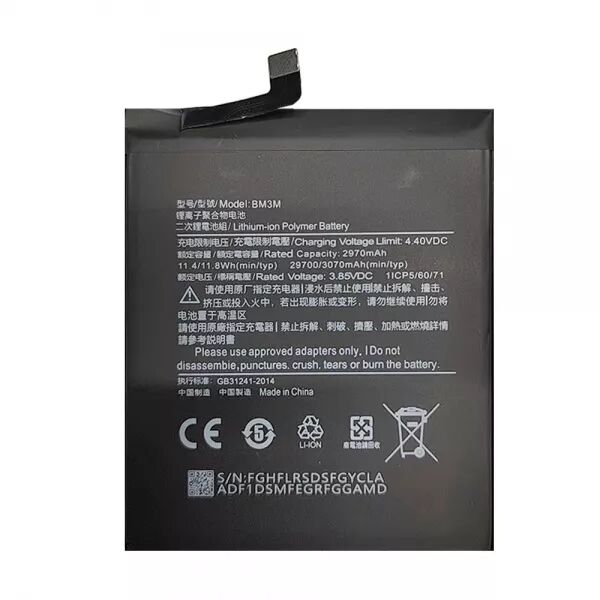 Batterie interne pour XIAOMI REDMI 9 SE BM3M GENERIQUE