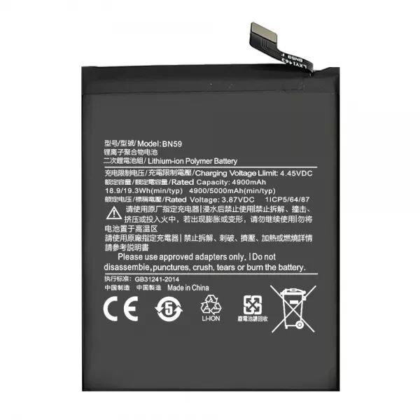 Batterie interne pour XIAOMI Redmi Note 10S/Redmi 10 4G 2021/Note 10 4G BN59 G�n�rique