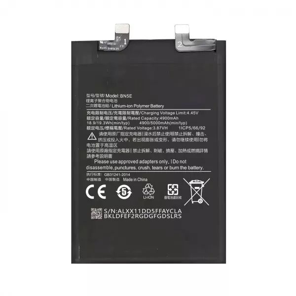 Batterie interne pour XIAOMI Redmi Note 11 Pro 4G/5G BN5E G�n�rique