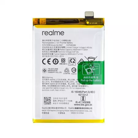 Batterie ORIGINALE Realme 8 Pro 2021 BLP837