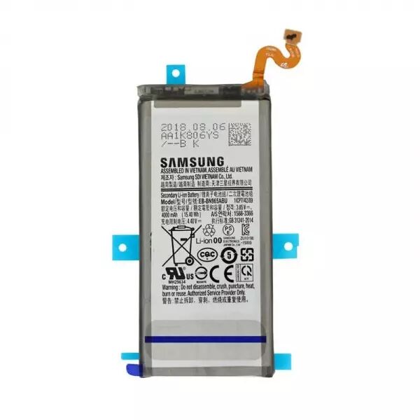Batterie ORIGINALE SAMSUNG N960 Galaxy Note 9 EB-BN965ABU / EB-BN965ABE