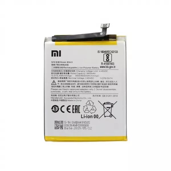 Batterie ORIGINALE Xiaomi Redmi 7A BN49