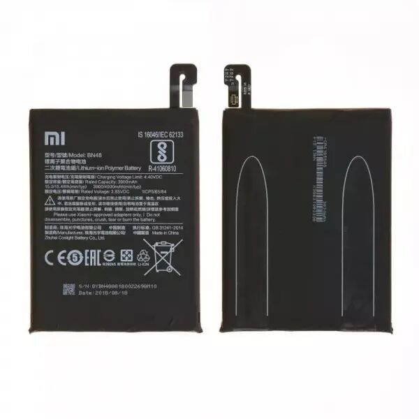 Batterie ORIGINALE Xiaomi Redmi Note 6 Pro BN48