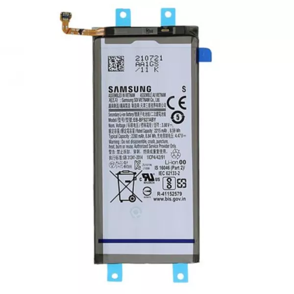 Batterie principale ORIGINALE SAMSUNG F711 Galaxy Z Flip 3 5G GH82-26270A