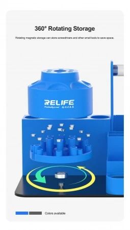 Boîte de rangement multifonction rotative RELIFE RL-001H / Bleu