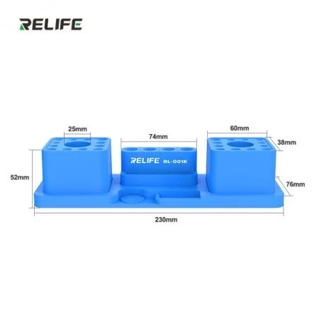 Boîte de rangement multifonction rotative RELIFE RL-001K / Bleu