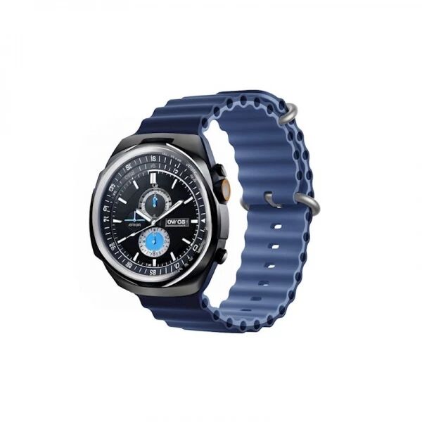 Bracelet Deluxe Sport en silicone pour Apple Watch 42 mm/41 mm/40 mm/38 mm DEVIA bleu nuit