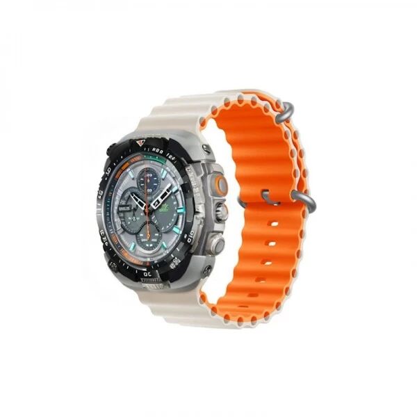 Bracelet Deluxe Sport en silicone pour Apple Watch 42 mm/41 mm/40 mm/38 mm DEVIA orange