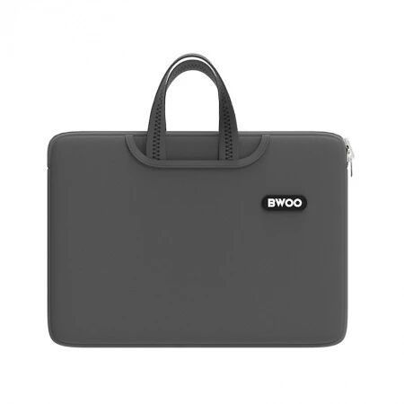 BWOO neoprene laptop bag 15\  grey
