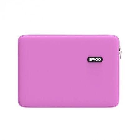 BWOO neoprene laptop bag size 14\  pink