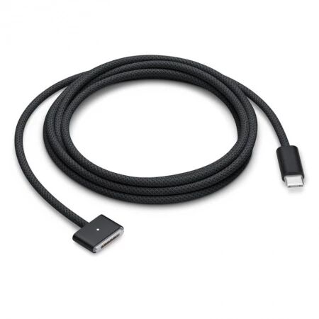 Cable compatible Macbook Magsafe 3 USB-C noir