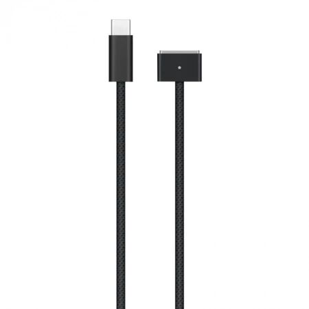 Cable compatible Macbook Magsafe 3 USB-C noir
