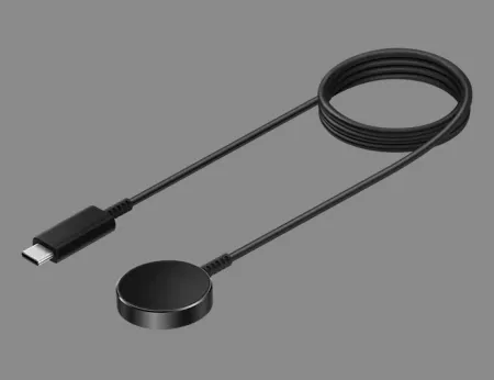 Cable de charge magnétique USB-C ORIGINAL 1 mètres Samsung Watch EP-OR900BBEGW (Boite/BLISTER) noir