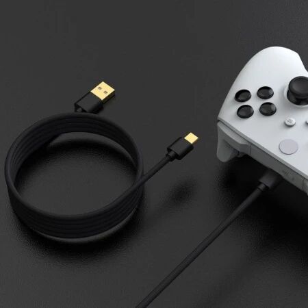 Cable de charge tressé 3 mètres pour PlayStation 5 / PS5 DOBE TP5-3585 (Boite/blister) or