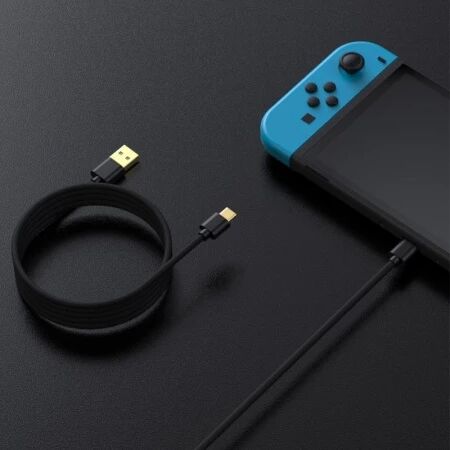 Cable de charge tressé 3 mètres pour PlayStation 5 / PS5 DOBE TP5-3585 (Boite/blister) or