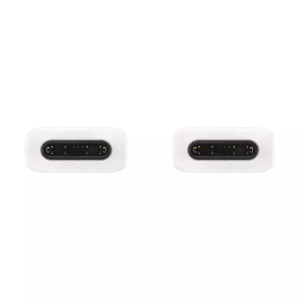 Cable USB-C/Type C vers USB-C/Type C ORIGINAL SAMSUNG EP-DG980BWE/EP-DG977BWE (vrac/Bulk) blanc