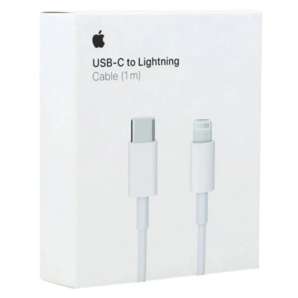 Cable Usb-C vers Lightning ORIGINAL Apple iPhone 1 m�tre MM0A3ZM/A blanc