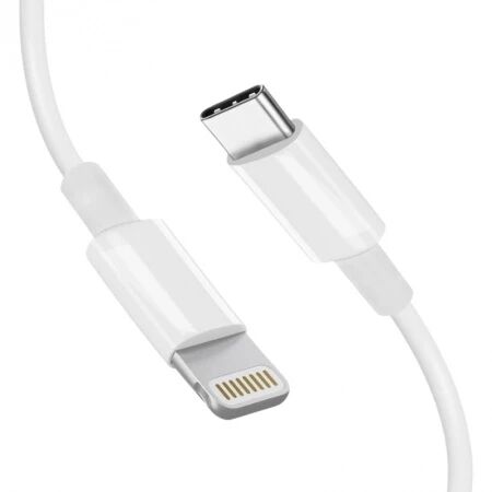 Cable USB-C vers Lightning ORIGINAL Apple iPhone 1 métre MX0K2ZM/A (Boite/blister) blanc