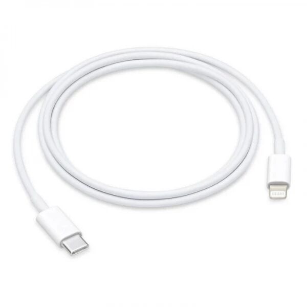 Cable Usb-C vers Lightning ORIGINAL Apple iPhone 1 m�tre MX0K2ZM/A MQGJ2ZM/A/MM0A3ZM/A (Vrac) blanc