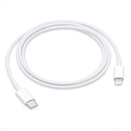Cable Usb-C vers Lightning ORIGINAL Apple iPhone 1 m&eacute;tre MX0K2ZM/A MQGJ2ZM/A/MM0A3ZM/A (Vrac) blanc