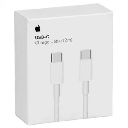 Cable Usb-C vers Usb-C ORIGINAL Apple iPhone 2 m&eacute;tres MLL82ZM/A blanc