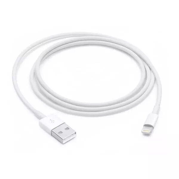 Cable Usb ORIGINAL Lightning 1 m�tre Apple Iphone 8/8 Plus/X (Nouvelle Version) MD818ZM/A (vrac/bulk) blanc
