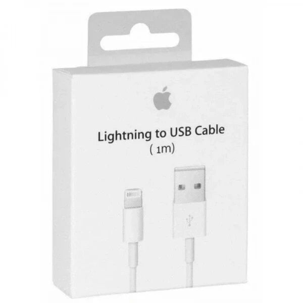 Cable Usb ORIGINAL Lightning 1 m�tre Apple iPhone X/XS/XS MAX/XR/11... MD818ZM/A - MQUE2ZM/A - MXLY2ZM/A blanc