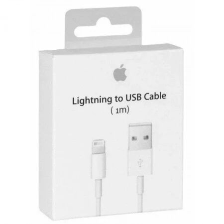 Cable Usb ORIGINAL Lightning 1 m&egrave;tre Apple iPhone X/XS/XS MAX/XR/11... MD818ZM/A - MQUE2ZM/A - MXLY2ZM/A blanc