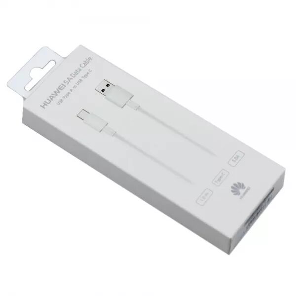 Cable Usb ORIGINAL USB-C/Type C Charge rapide 5A HUAWEI AP71 (Boite/BLISTER) blanc