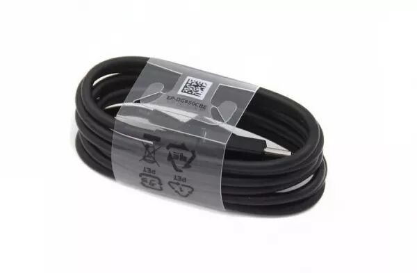 Cable Usb ORIGINAL USB-C/Type C SAMSUNG G950 Galaxy S8 EP-DG950CBE (vrac/bulk) noir
