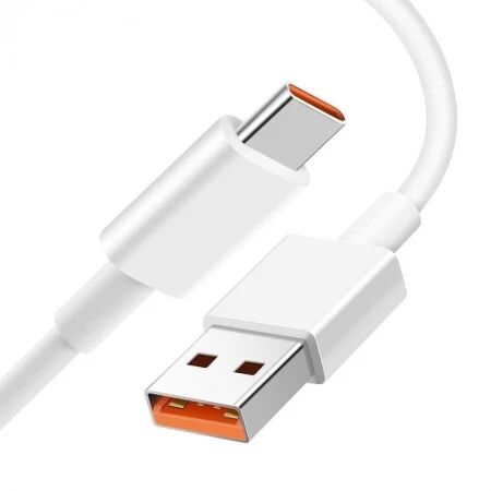 Cable USB ORIGINAL USB-C/Type C Xiaomi 3A (vrac/bulk) 1 metre blanc
