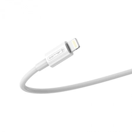 Cable Usb vers Lightning (3.1 A) 1 m&egrave;tre JELLICO B1 blanc