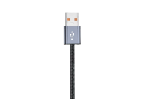 Cable Usb vers Usb-c/Type C (100W) 1.2 m&egrave;tre JELLICO SX5 noir
