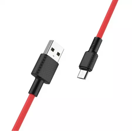 Cable Usb vers USB-C/Type C 1 mètre HOCO X29 (Boite/BLISTER)rouge