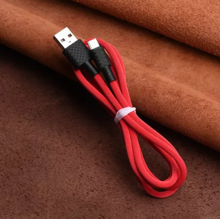 Cable Usb vers USB-C/Type C 1 mètre HOCO X29 (Boite/BLISTER)rouge