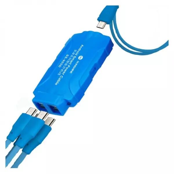Cables d\'alimentation intelligent Android et iPhone SUNSHINE SS-905D