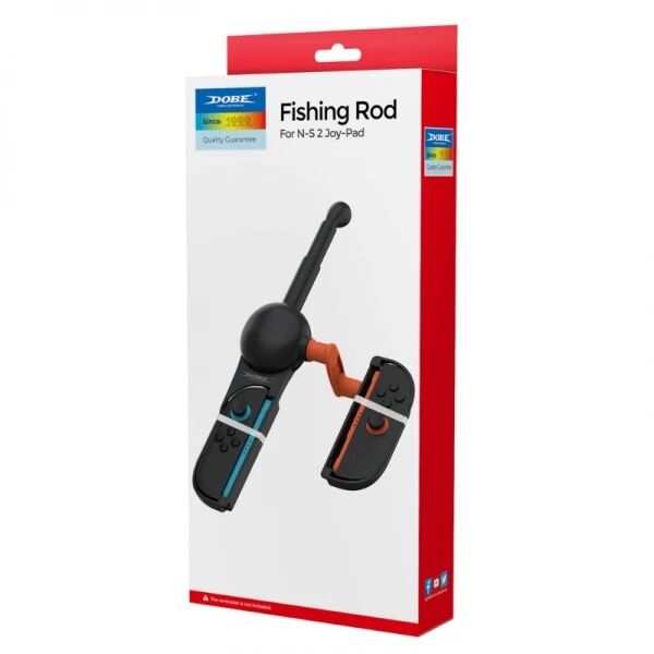 Canne � p�che pour Nintendo Switch 2 DOBE TNS-3186 (Boite/blister) noir