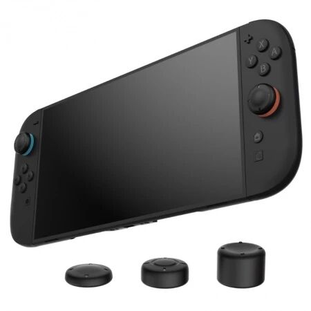 Capuchons en silicone pour manette Nintendo Switch DOBE TNS-31110 noir (Boite/blister)