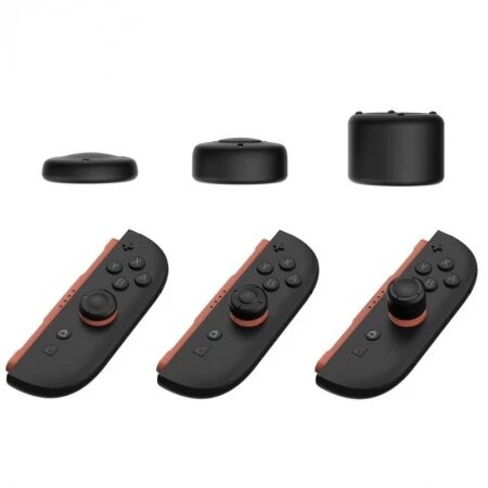 Capuchons en silicone pour manette Nintendo Switch DOBE TNS-31110 noir (Boite/blister)